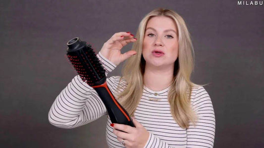 One Step Hot Air Hair Dryer & Volumizer with 3 in 1, Straightener Brush for All Hair Style