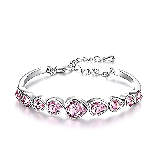 Love Hearts Artificial Bracelet