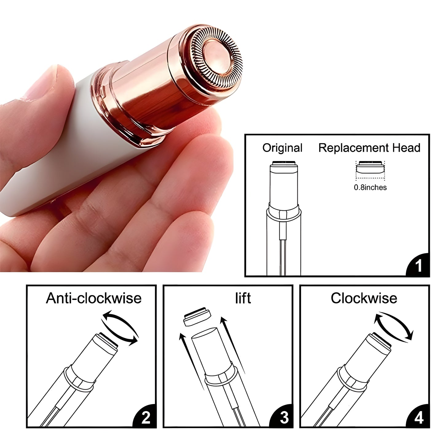 Flawless Facial Hair Remover