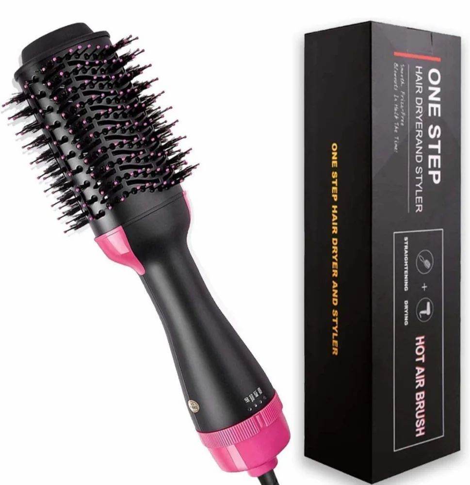 One Step Hot Air Hair Dryer & Volumizer with 3 in 1, Straightener Brush for All Hair Style