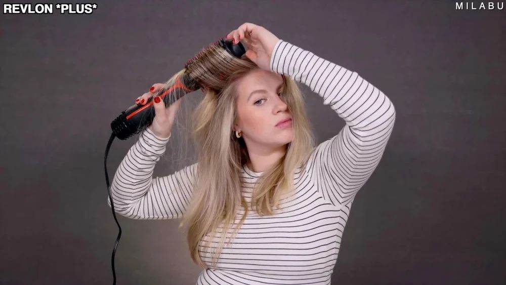 One Step Hot Air Hair Dryer & Volumizer with 3 in 1, Straightener Brush for All Hair Style